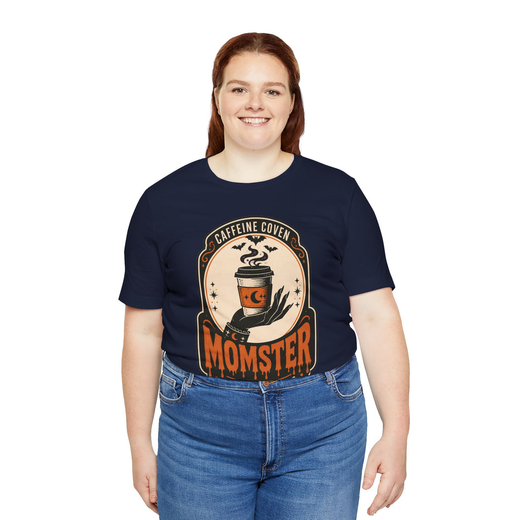 Halloween Momster Coffee Caffeine Shirt