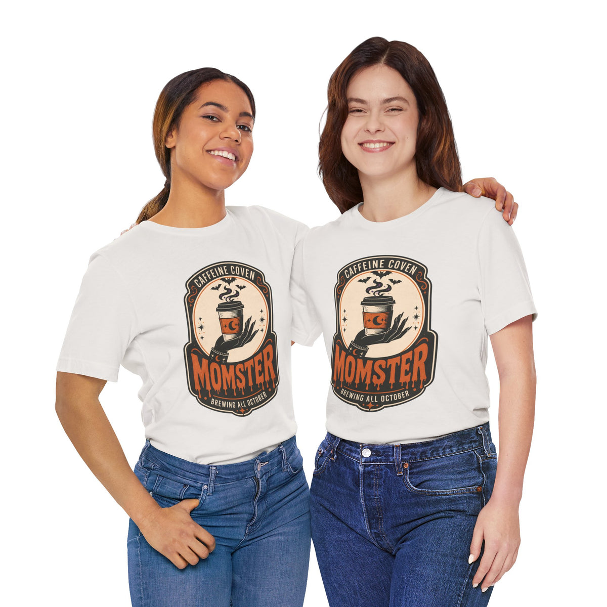 Halloween Momster Coffee Caffeine Shirt