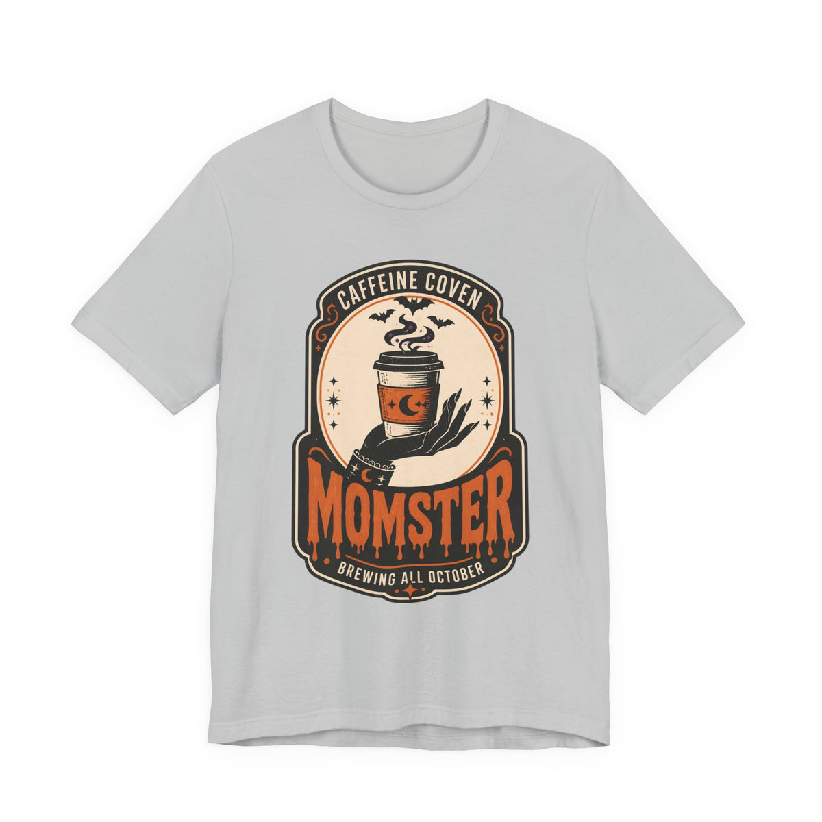 Halloween Momster Coffee Caffeine Shirt