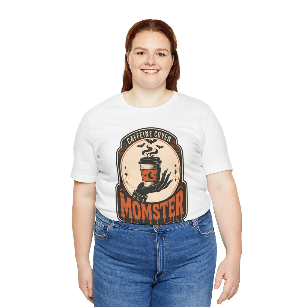 Halloween Momster Coffee Caffeine Shirt