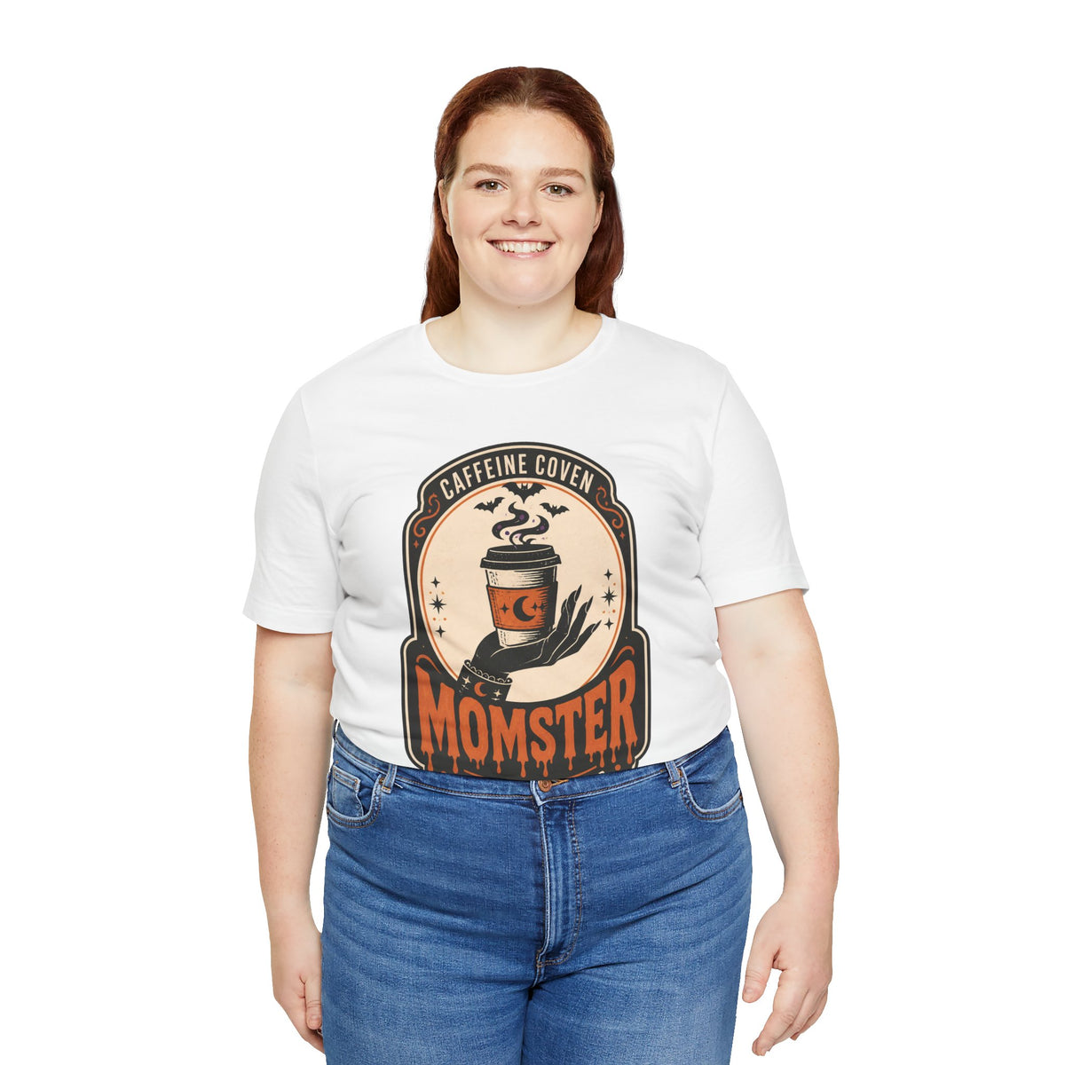 Halloween Momster Coffee Caffeine Shirt