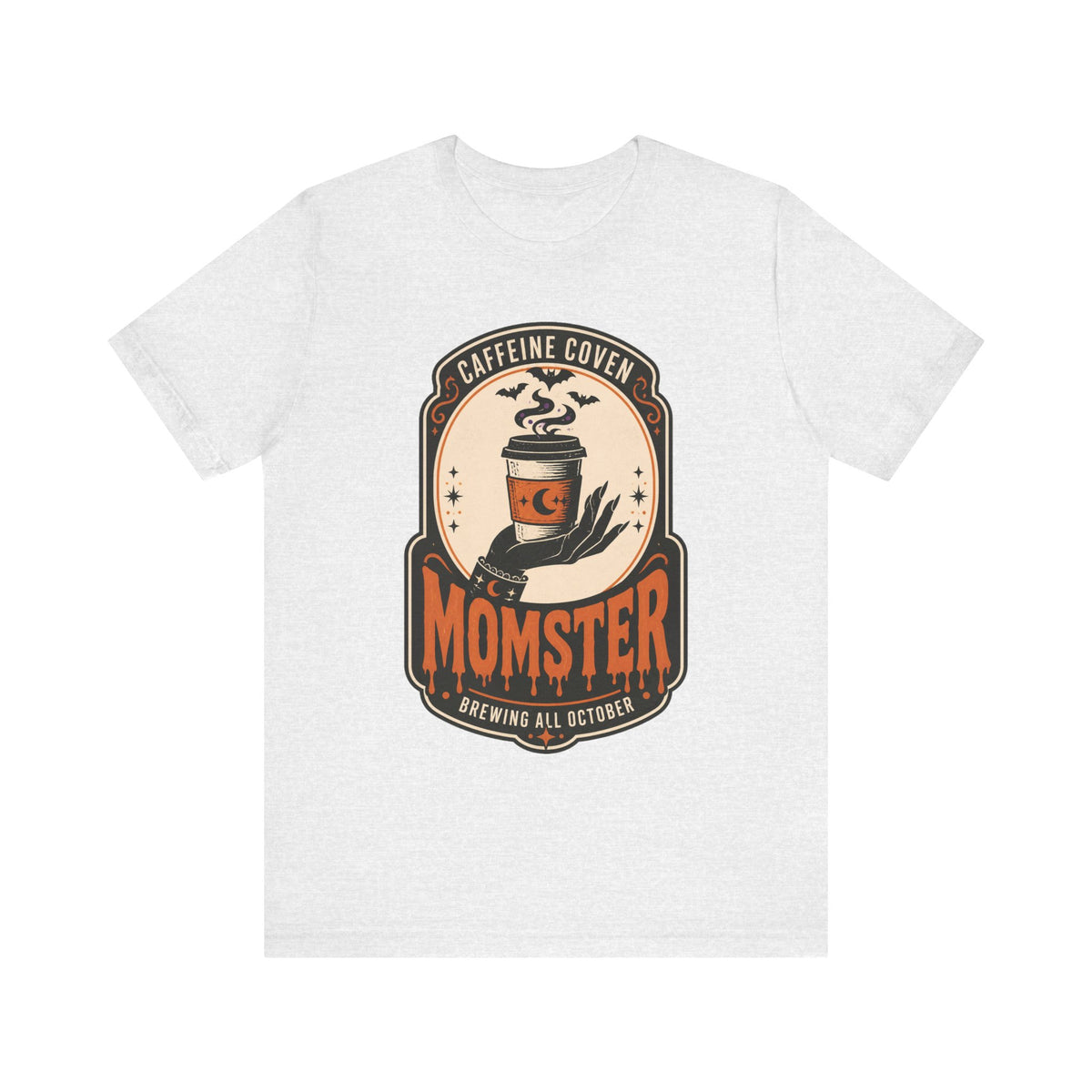 Halloween Momster Coffee Caffeine Shirt