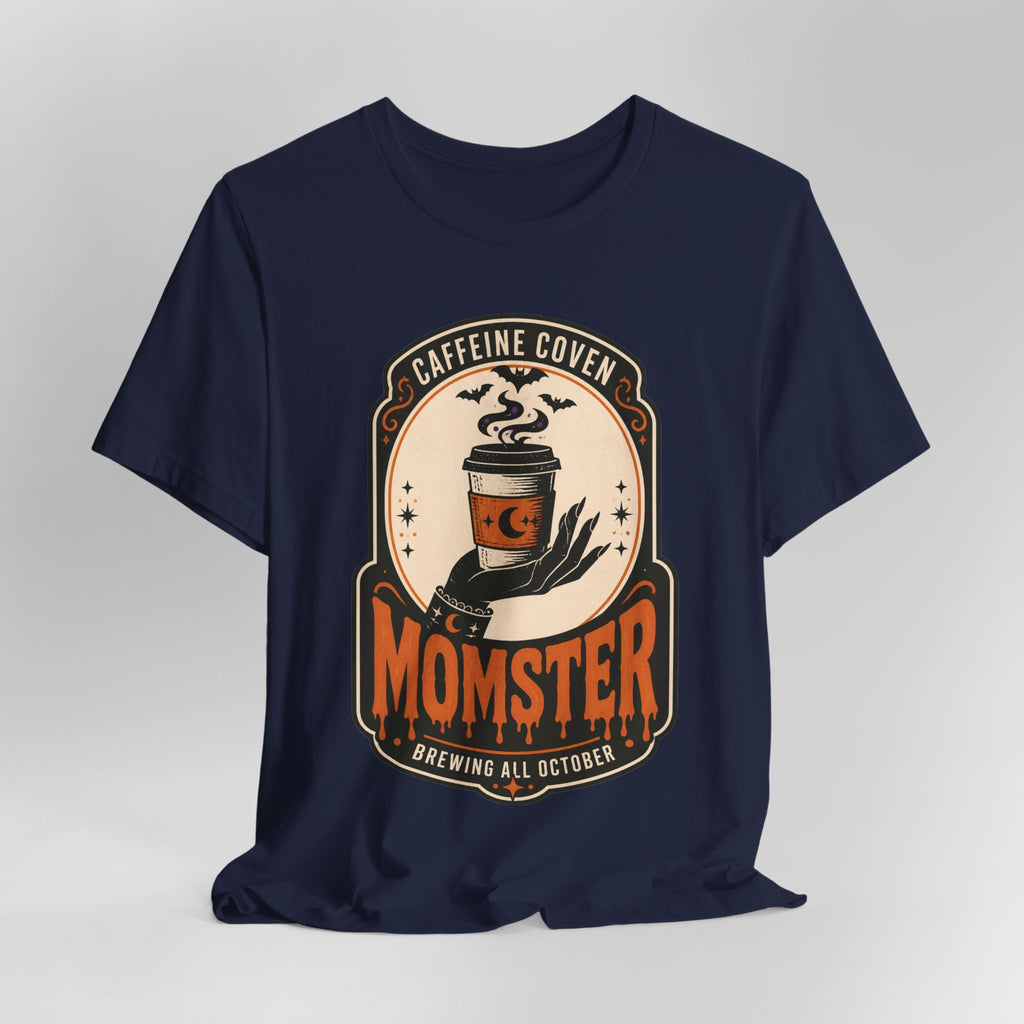 Halloween Momster Coffee Caffeine Shirt