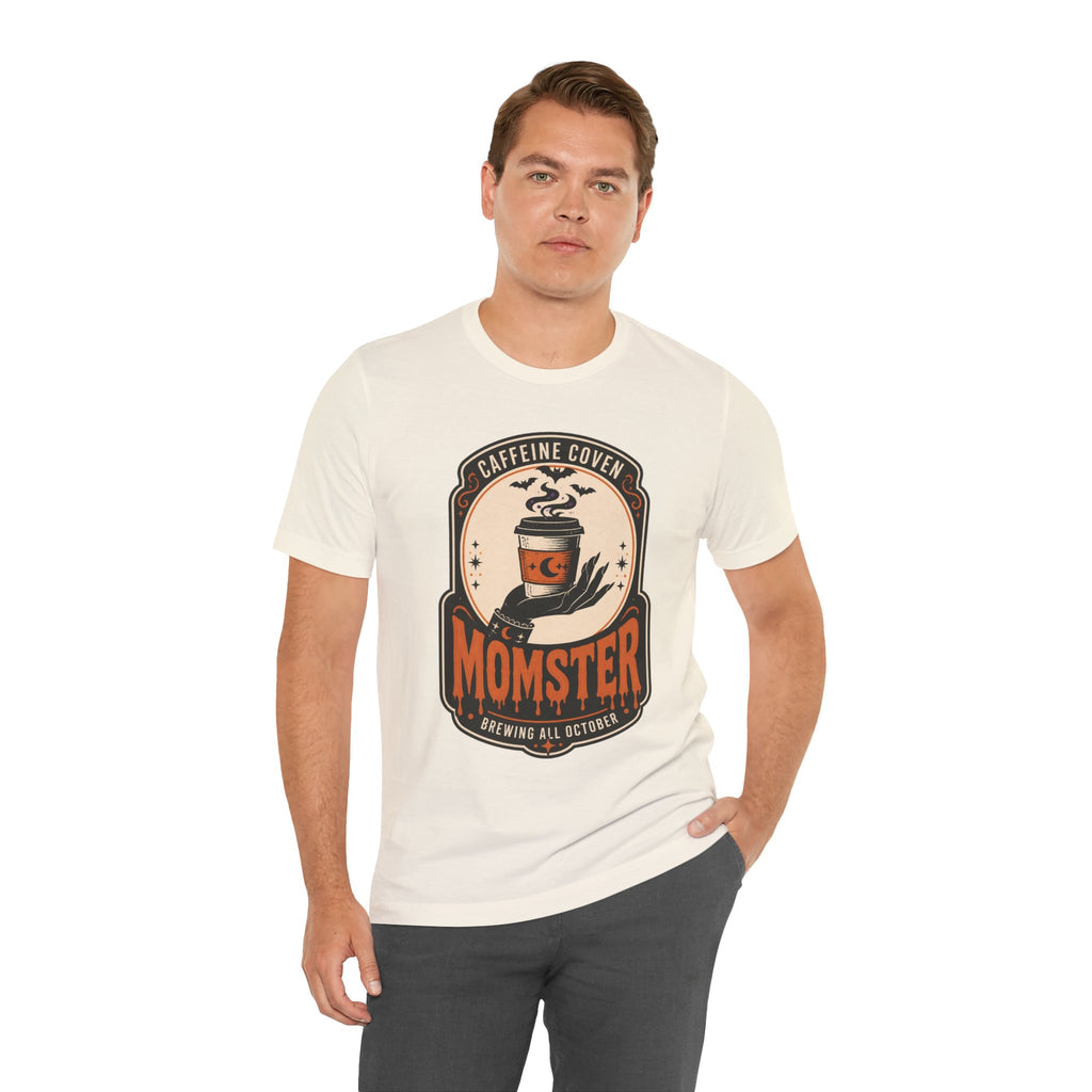 Halloween Momster Coffee Caffeine Shirt