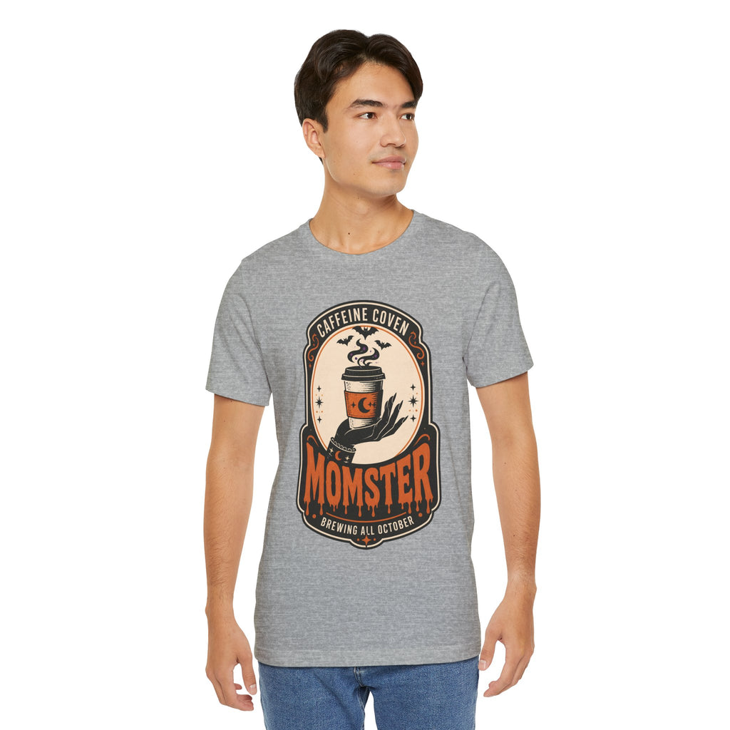 Halloween Momster Coffee Caffeine Shirt