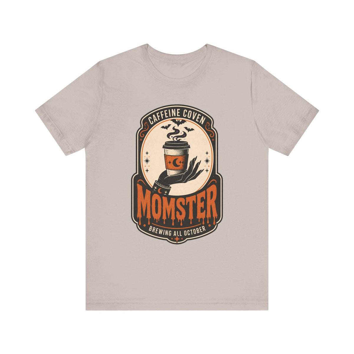 Halloween Momster Coffee Caffeine Shirt