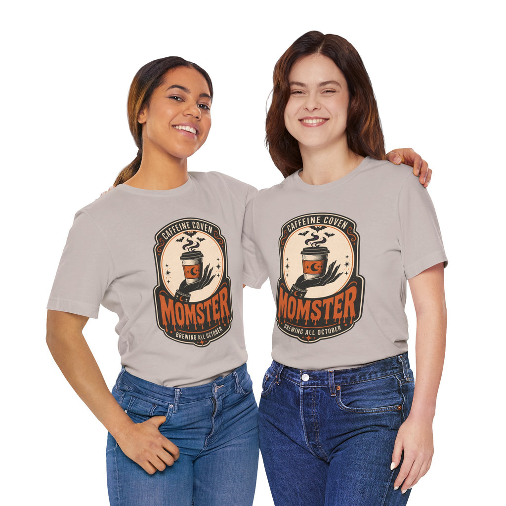 Halloween Momster Coffee Caffeine Shirt