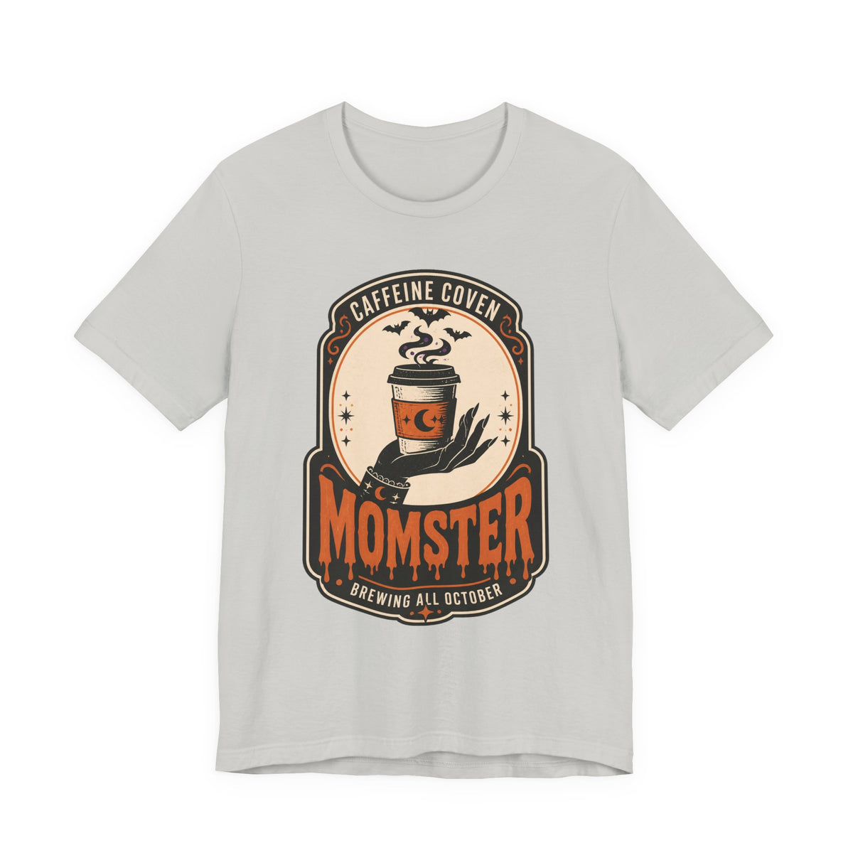 Halloween Momster Coffee Caffeine Shirt