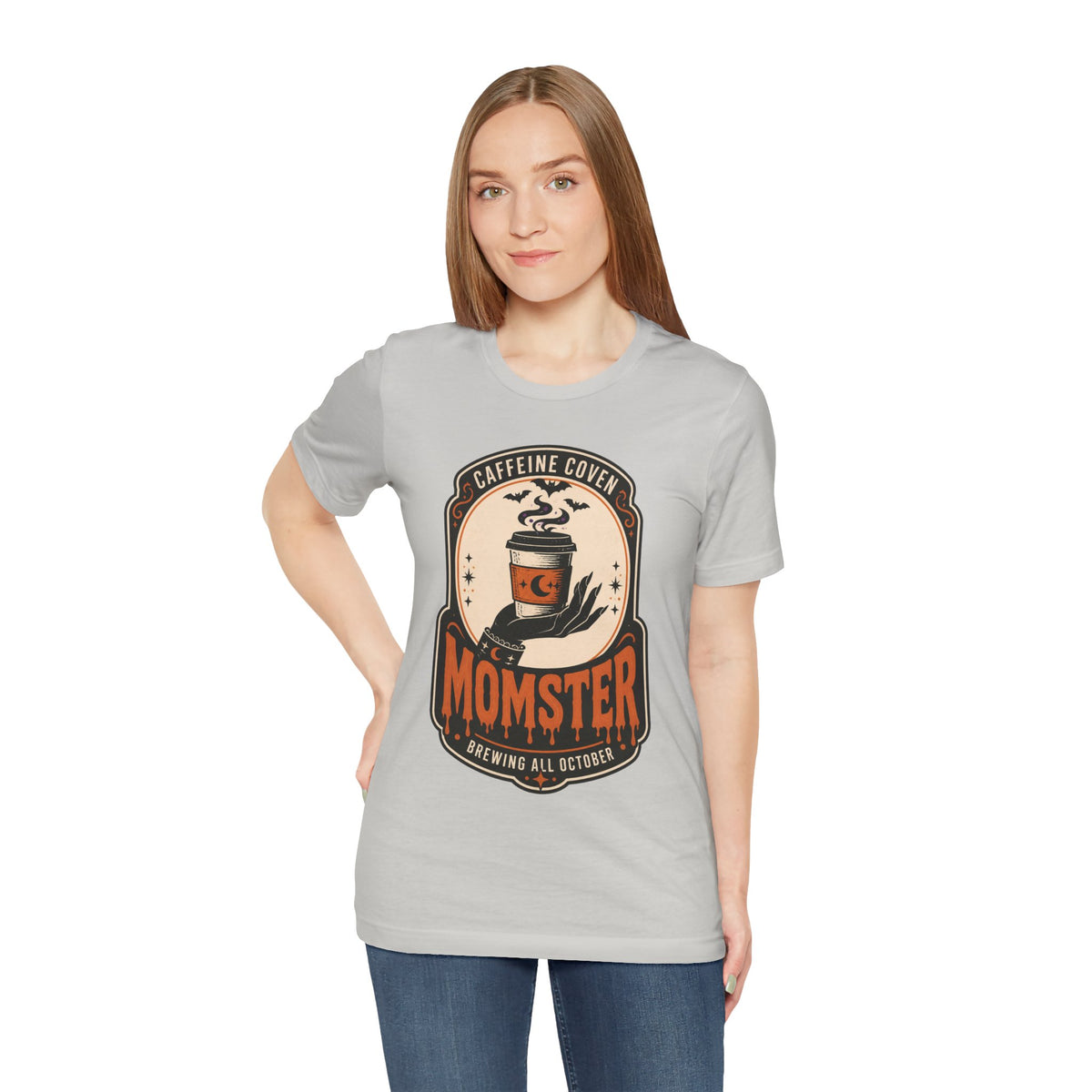 Halloween Momster Coffee Caffeine Shirt
