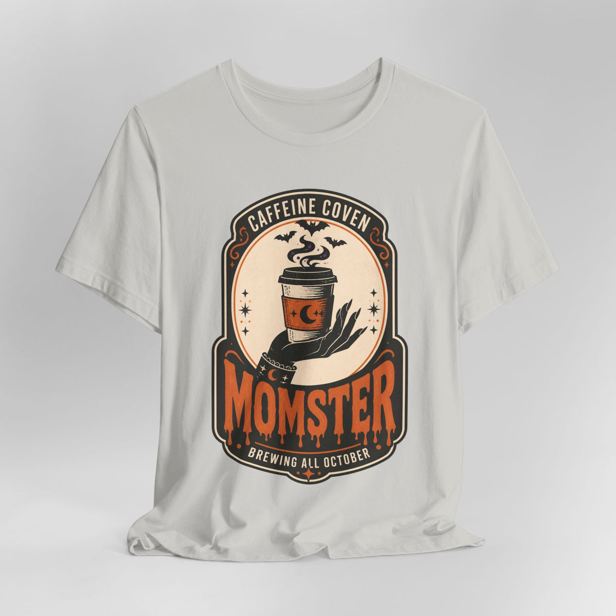 Halloween Momster Coffee Caffeine Shirt