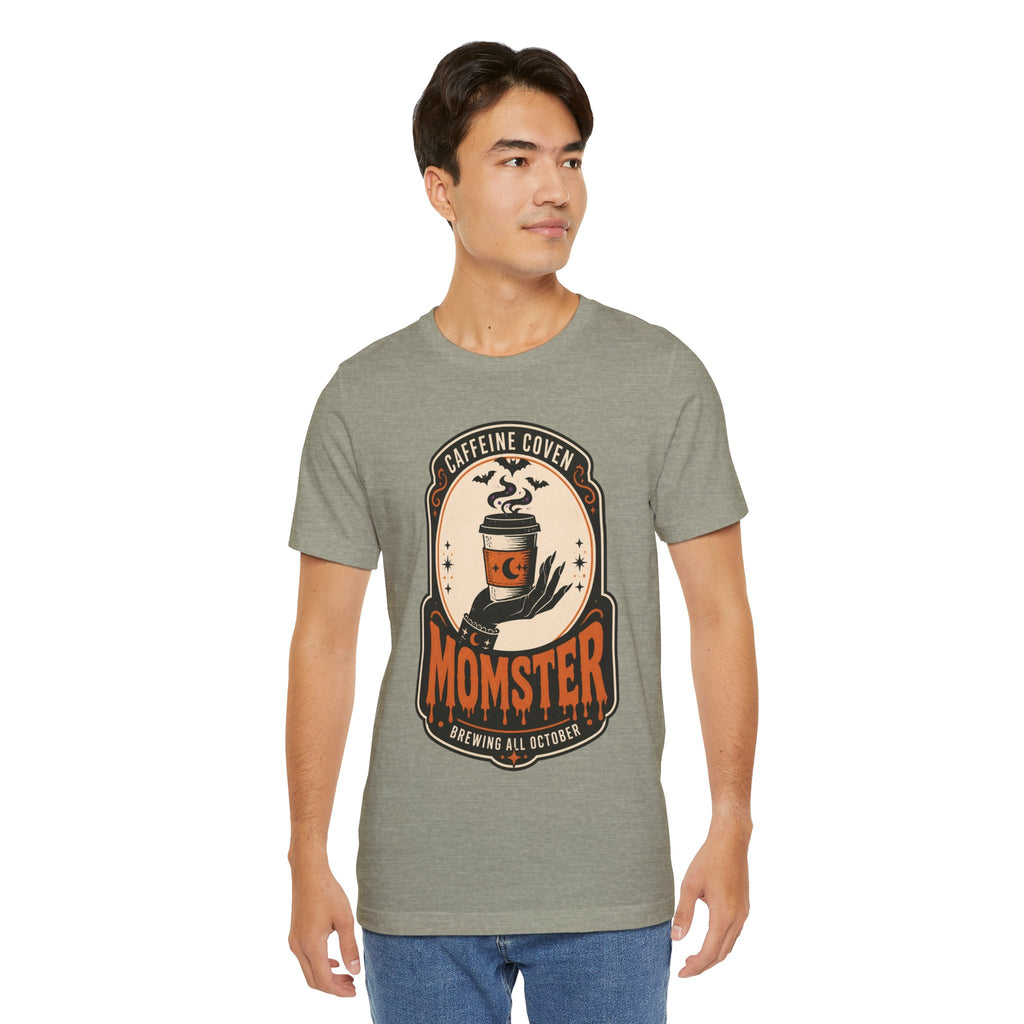 Halloween Momster Coffee Caffeine Shirt