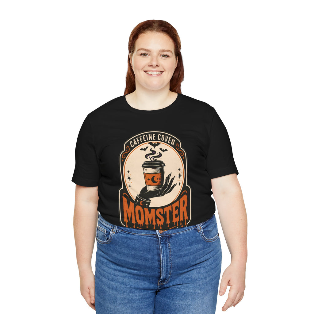 Halloween Momster Coffee Caffeine Shirt