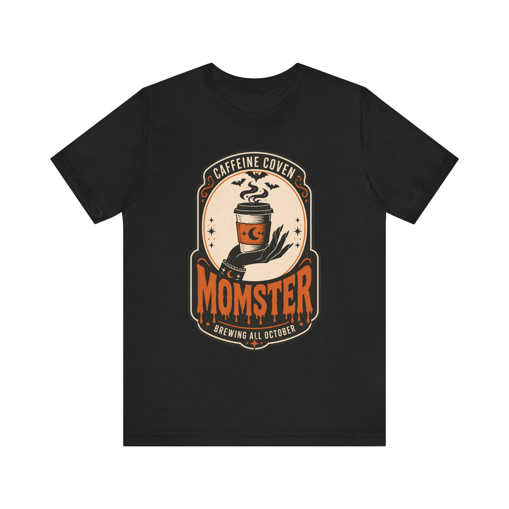 Halloween Momster Coffee Caffeine Shirt