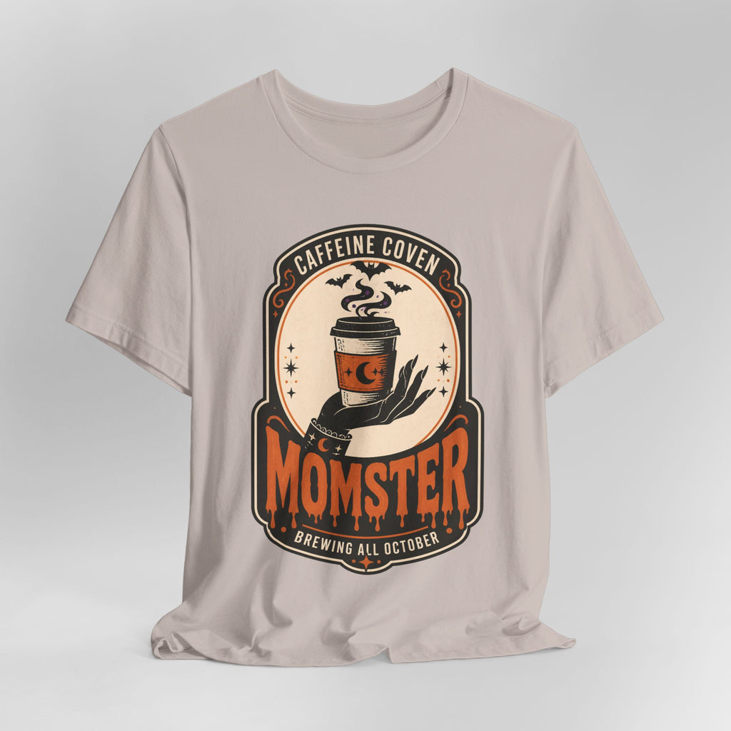 Halloween Momster Coffee Caffeine Shirt