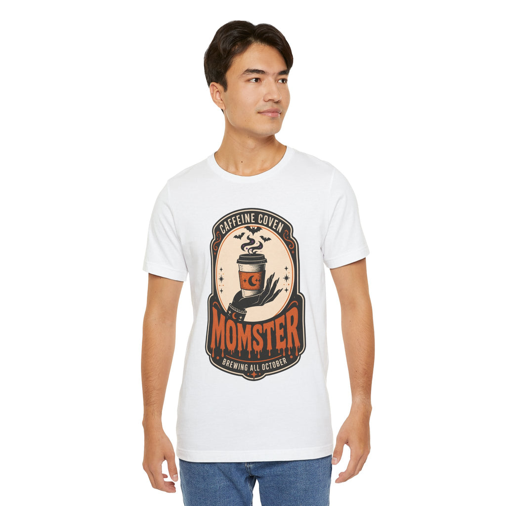 Halloween Momster Coffee Caffeine Shirt