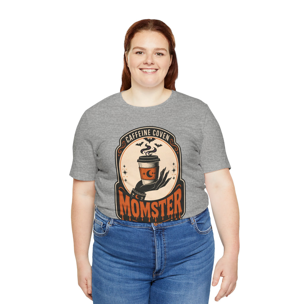 Halloween Momster Coffee Caffeine Shirt