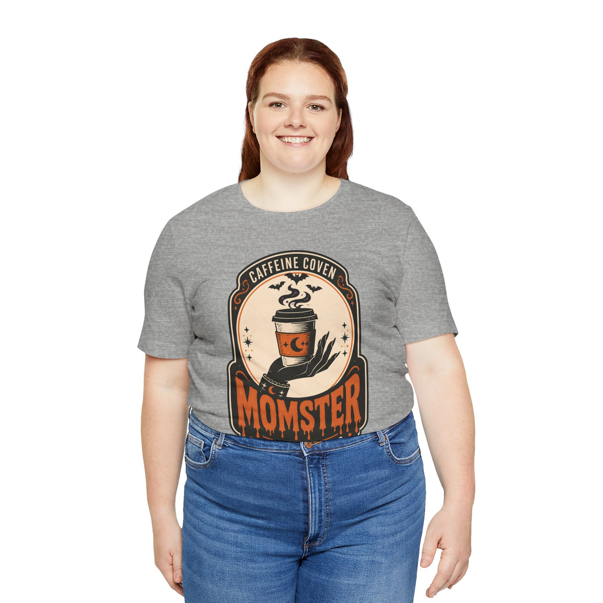 Halloween Momster Coffee Caffeine Shirt