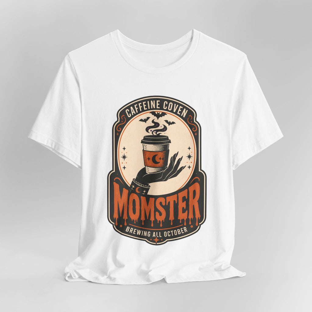 Halloween Momster Coffee Caffeine Shirt