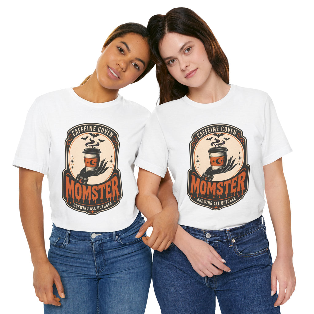 Halloween Momster Coffee Caffeine Shirt