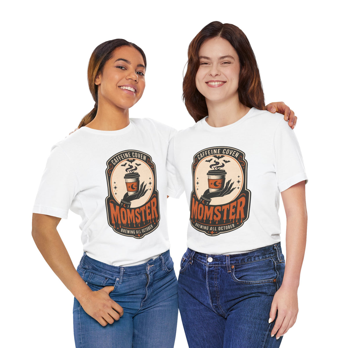 Halloween Momster Coffee Caffeine Shirt