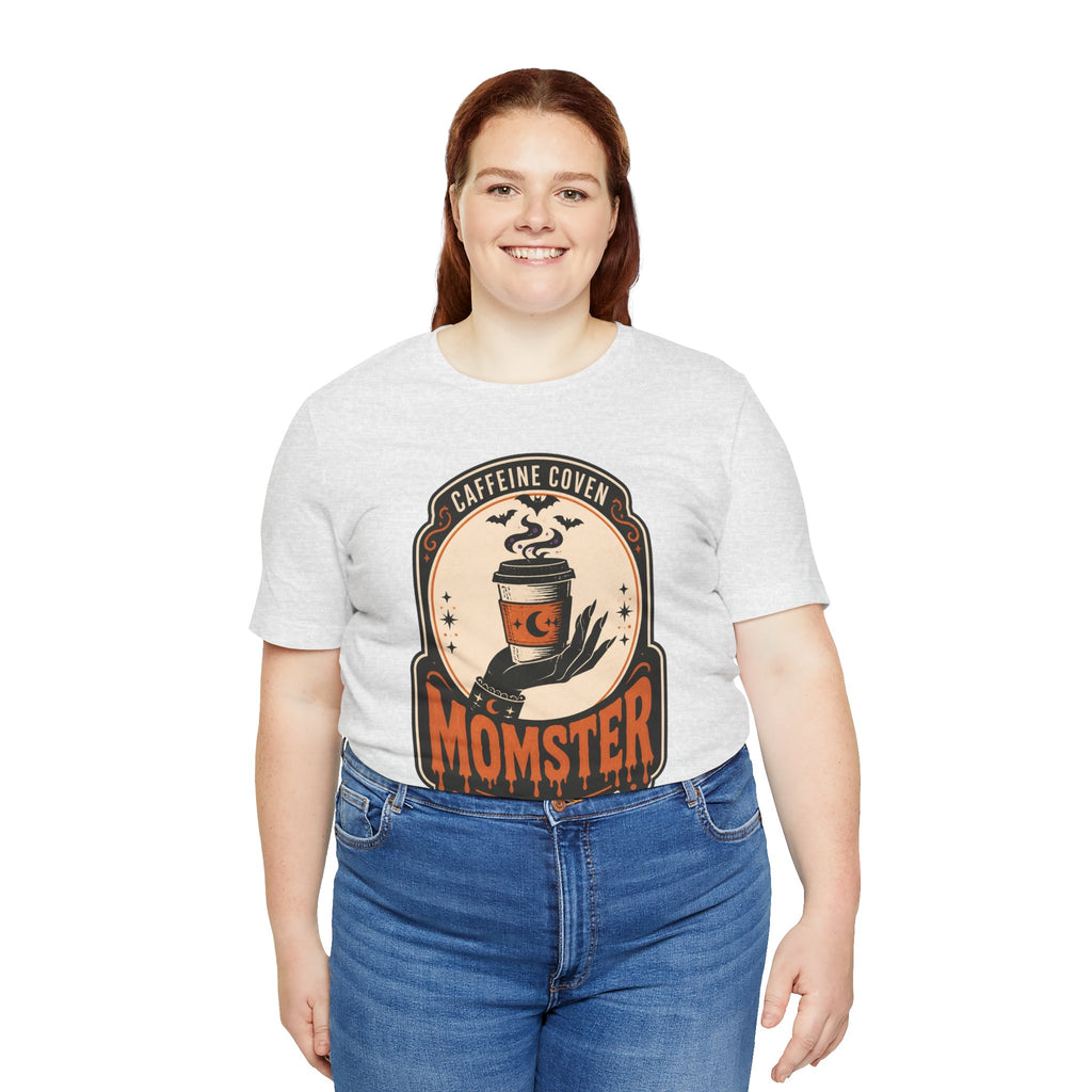 Halloween Momster Coffee Caffeine Shirt