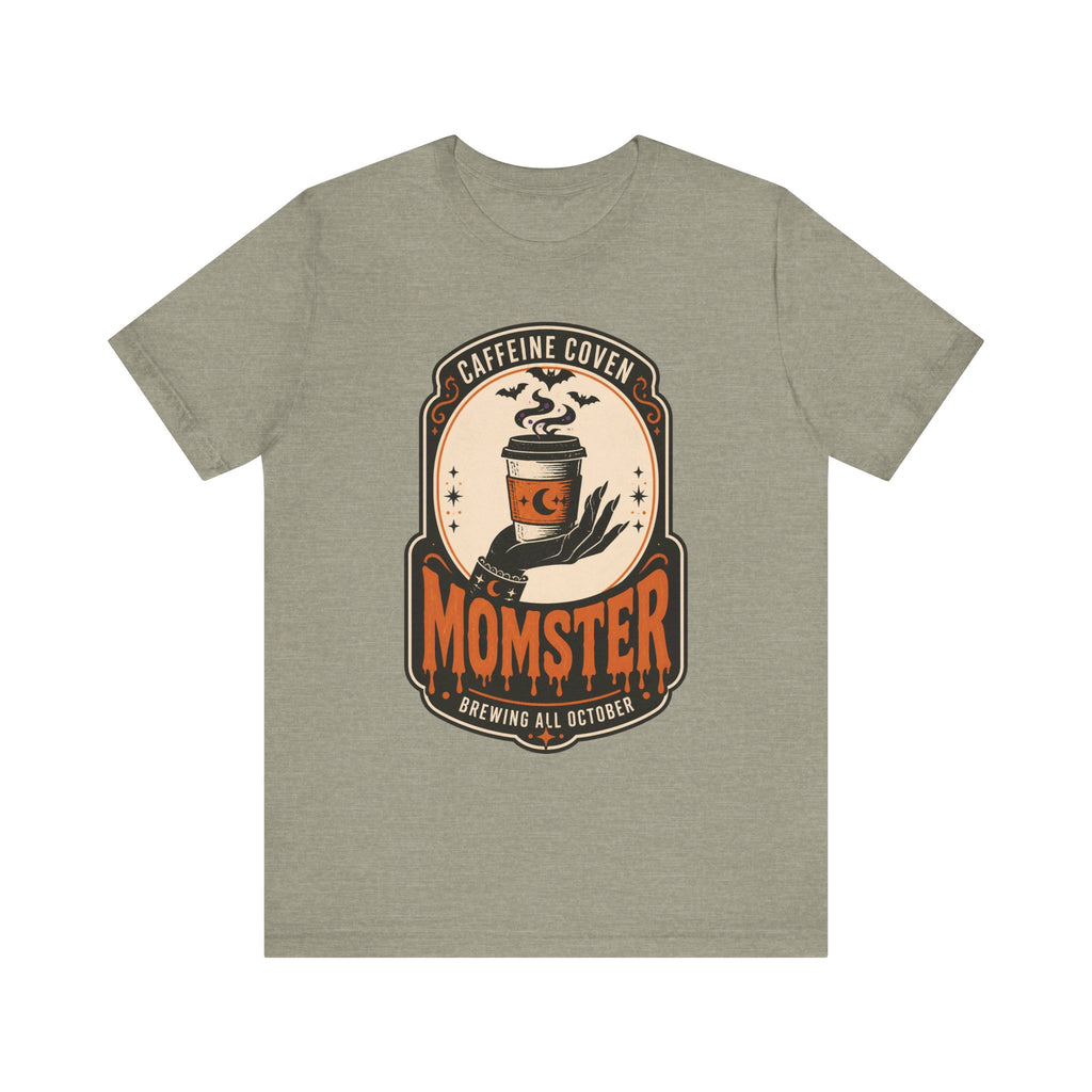 Halloween Momster Coffee Caffeine Shirt