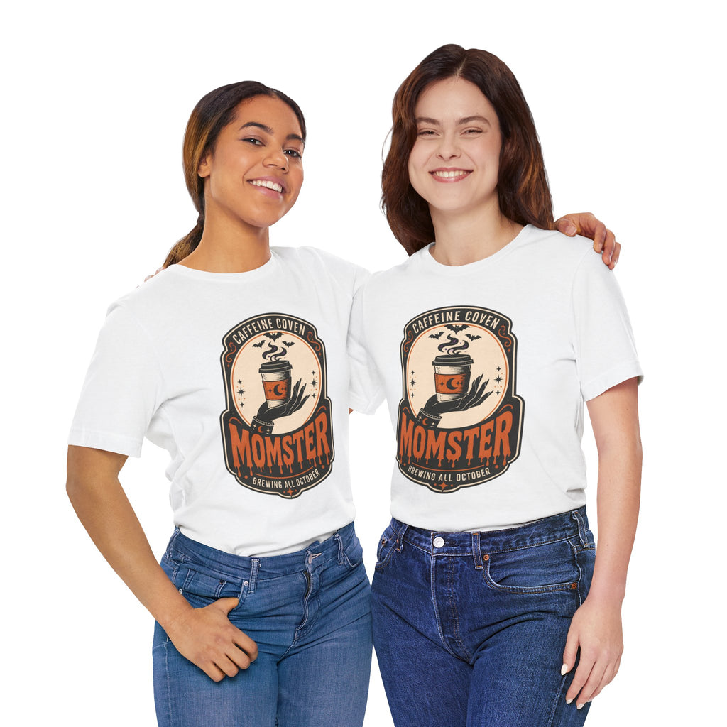 Halloween Momster Coffee Caffeine Shirt