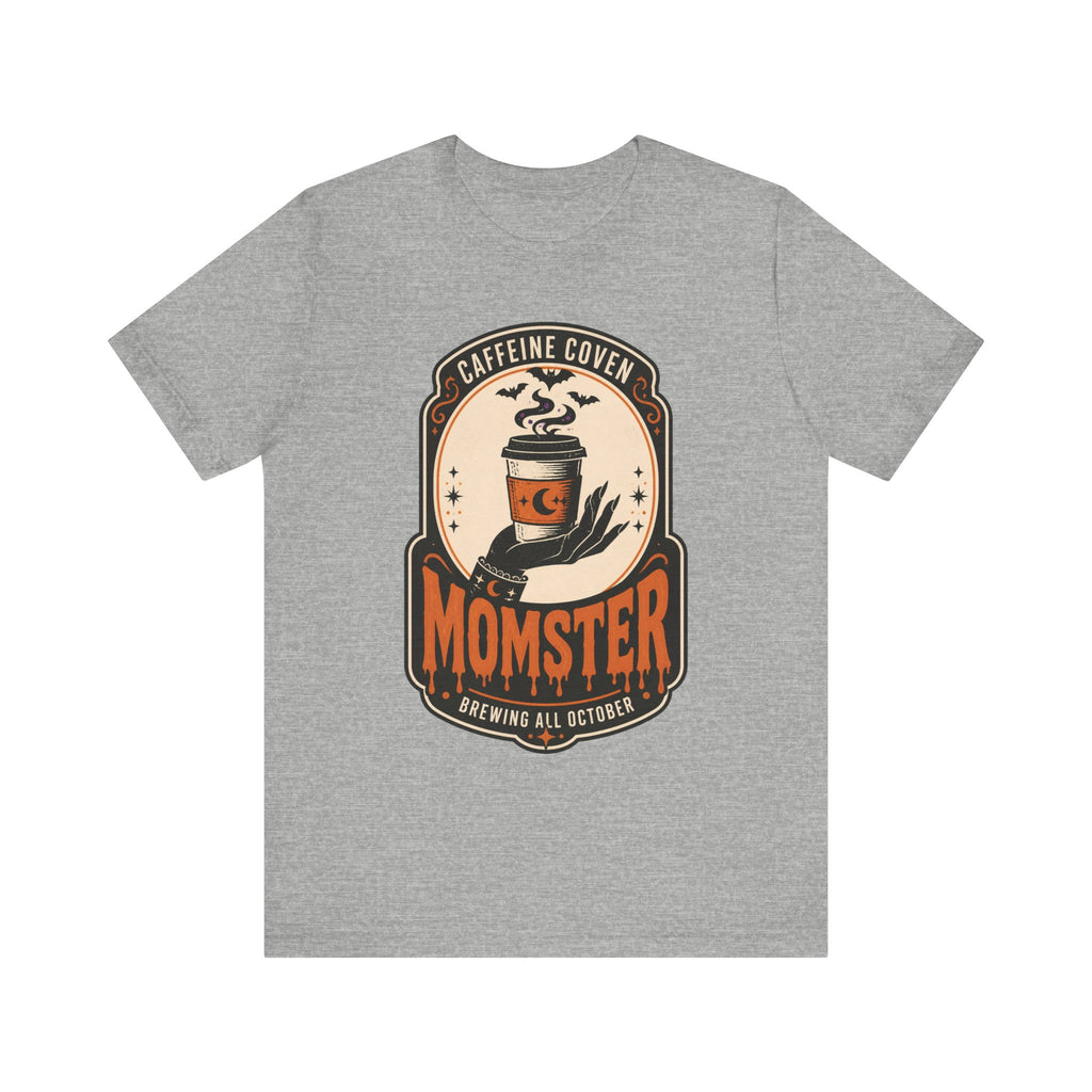 Halloween Momster Coffee Caffeine Shirt