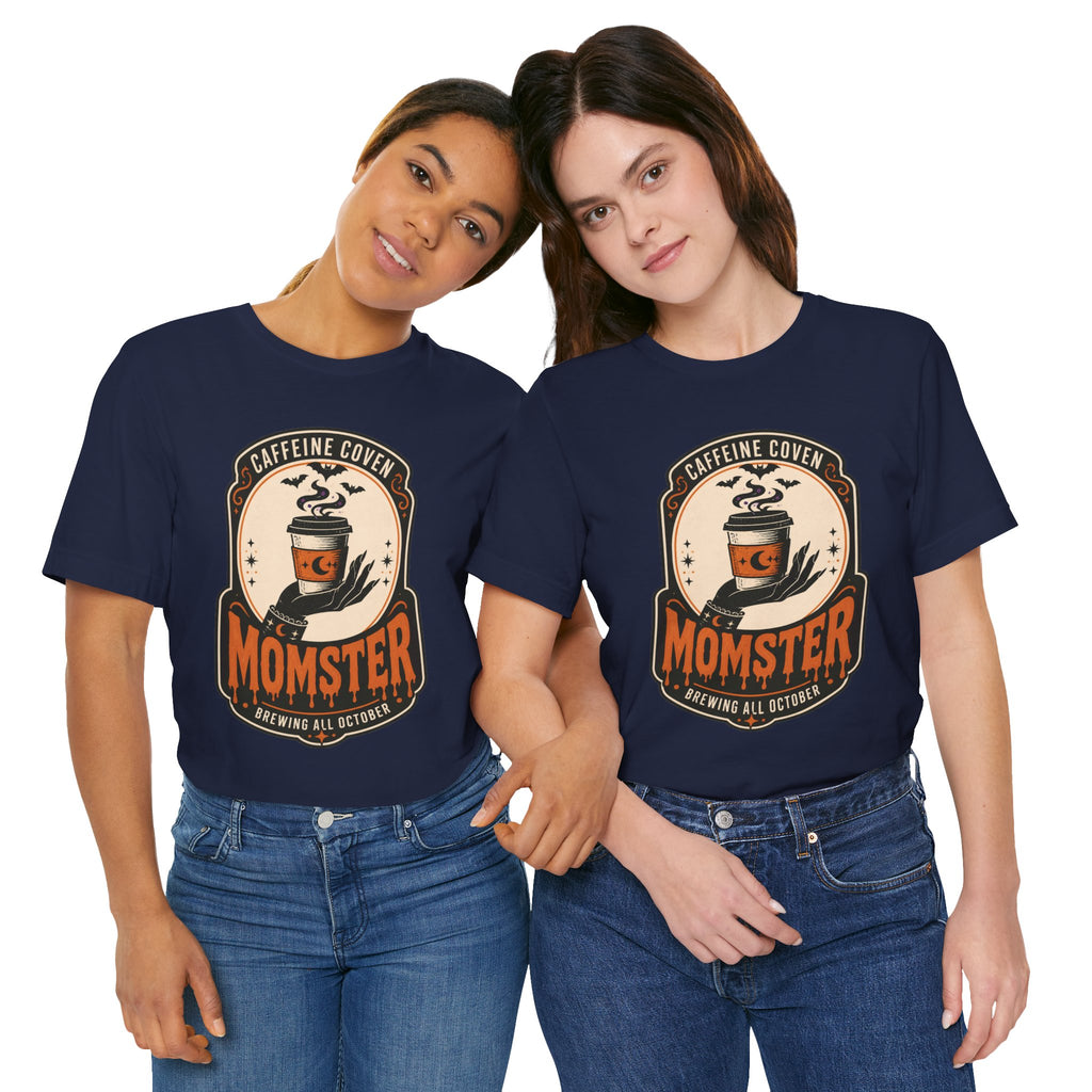 Halloween Momster Coffee Caffeine Shirt