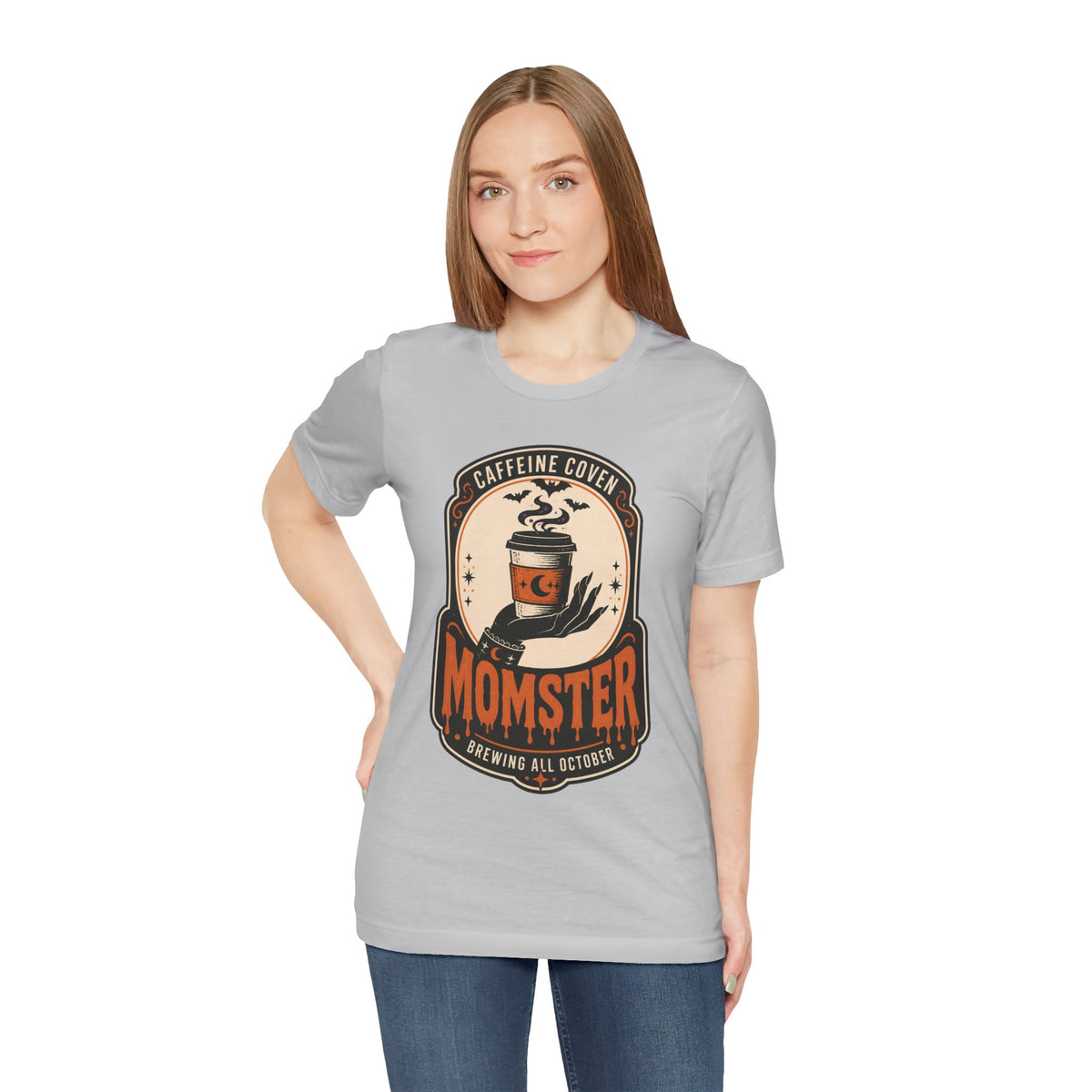Halloween Momster Coffee Caffeine Shirt