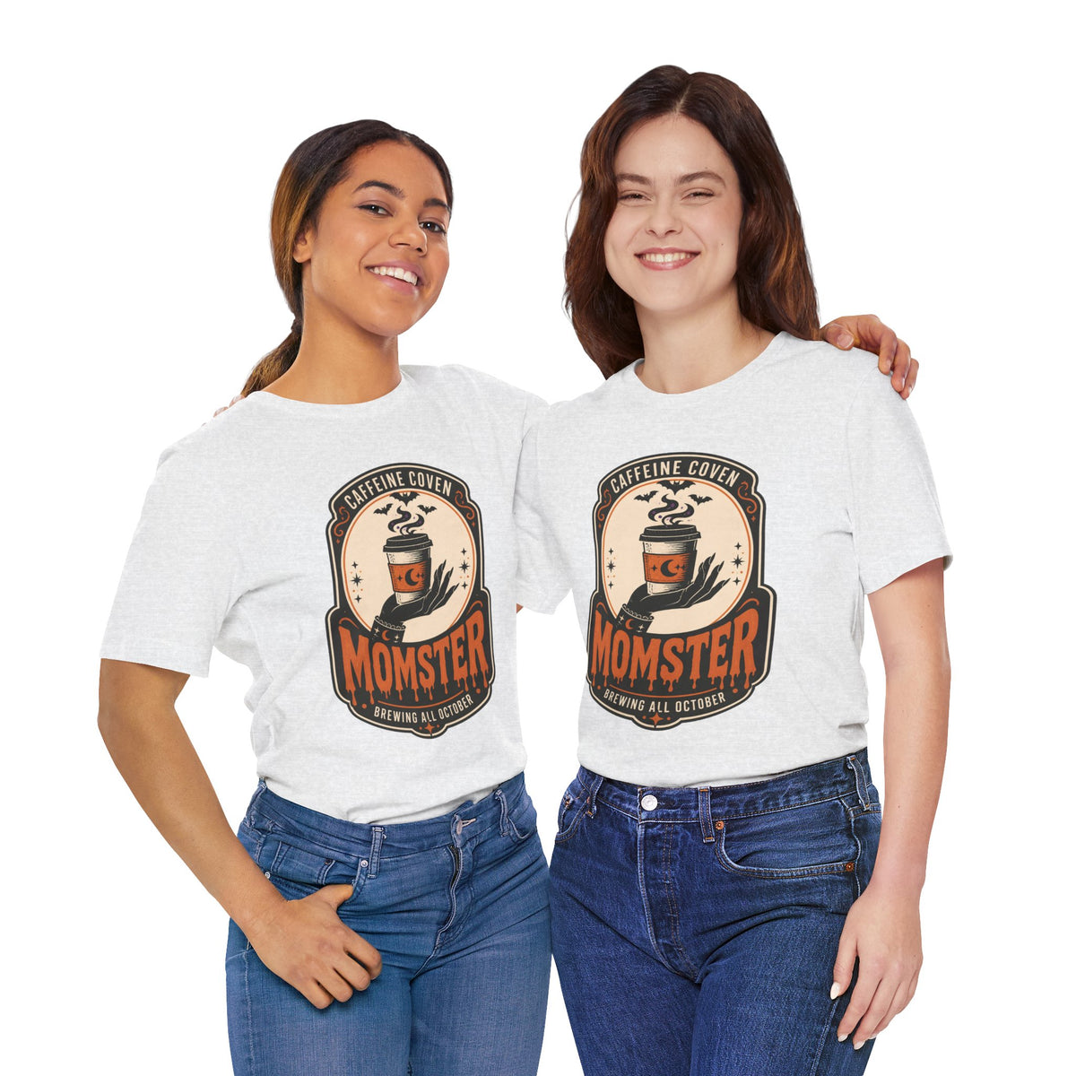 Halloween Momster Coffee Caffeine Shirt