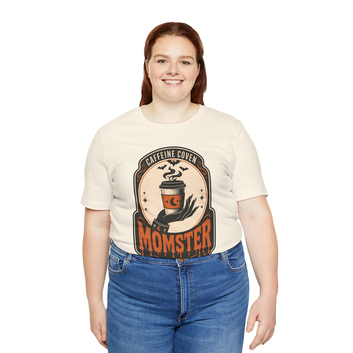 Halloween Momster Coffee Caffeine Shirt