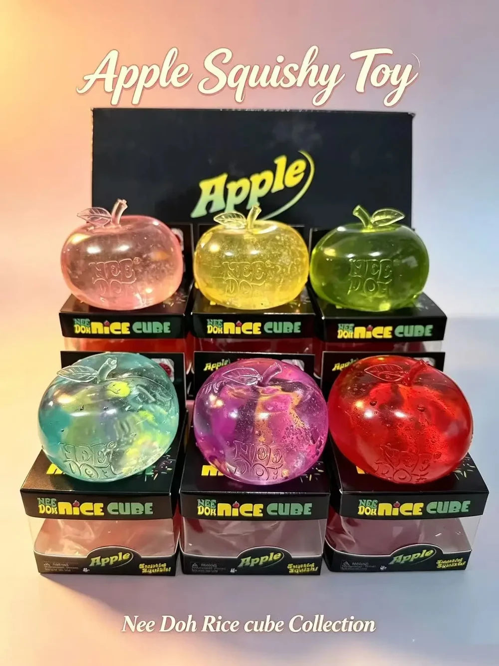 Squish & Squeeze Cube Fidget Toy