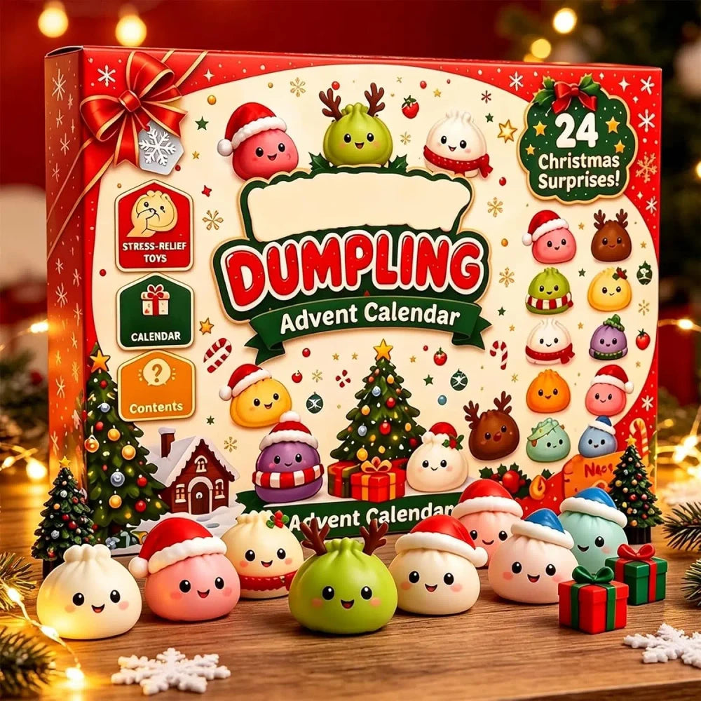 🎄 24-Day Christmas Squishy Advent Calendar — A Surprise Every Day!