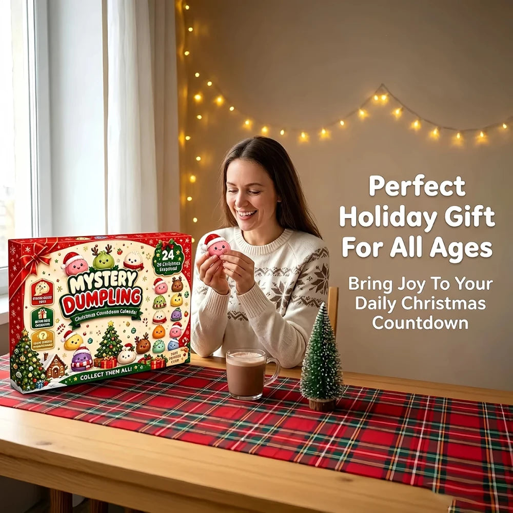 🎄 24-Day Christmas Squishy Advent Calendar — A Surprise Every Day!
