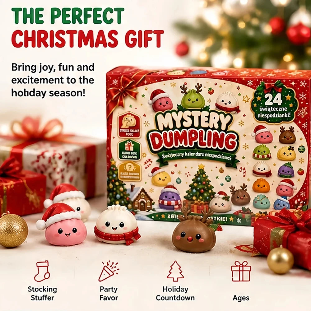 🎄 24-Day Christmas Squishy Advent Calendar — A Surprise Every Day!