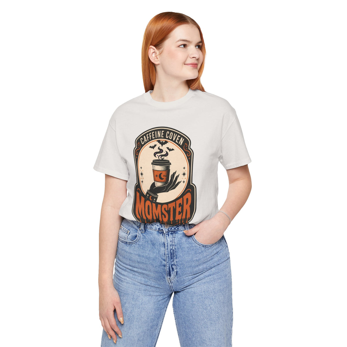 Halloween Momster Coffee Caffeine Shirt