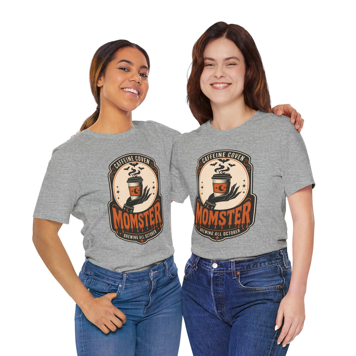 Halloween Momster Coffee Caffeine Shirt