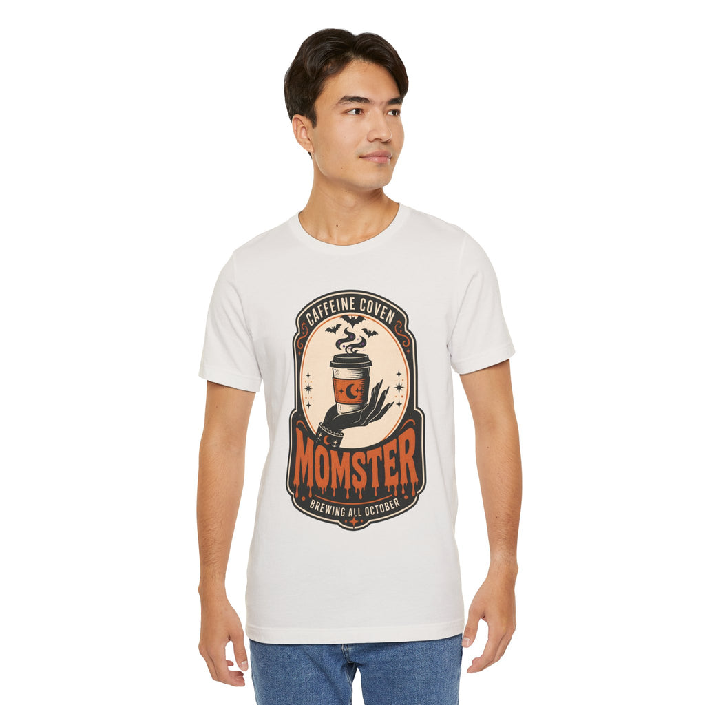 Halloween Momster Coffee Caffeine Shirt