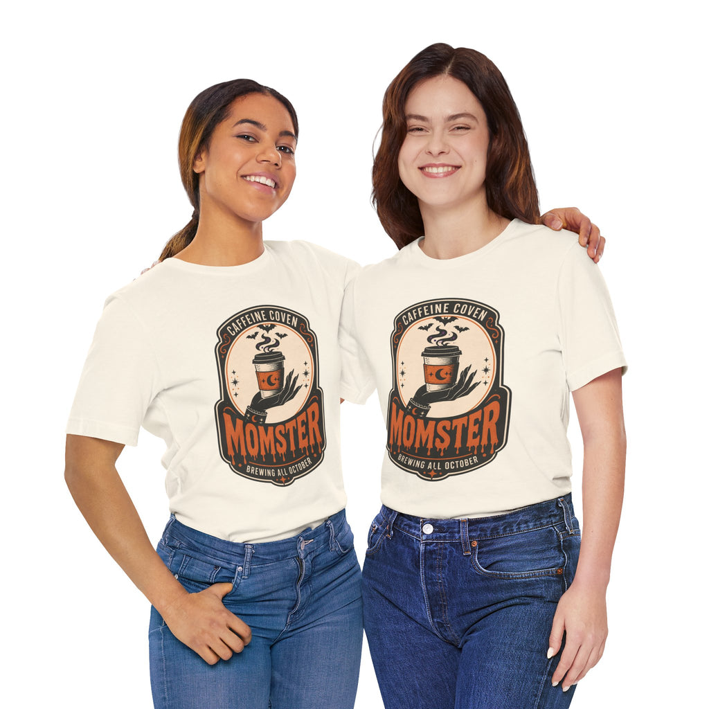 Halloween Momster Coffee Caffeine Shirt