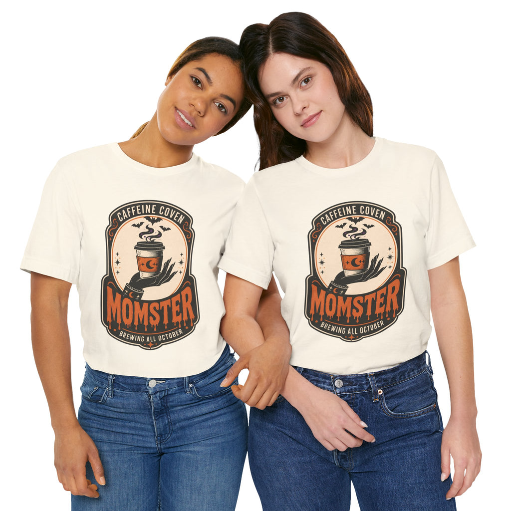 Halloween Momster Coffee Caffeine Shirt