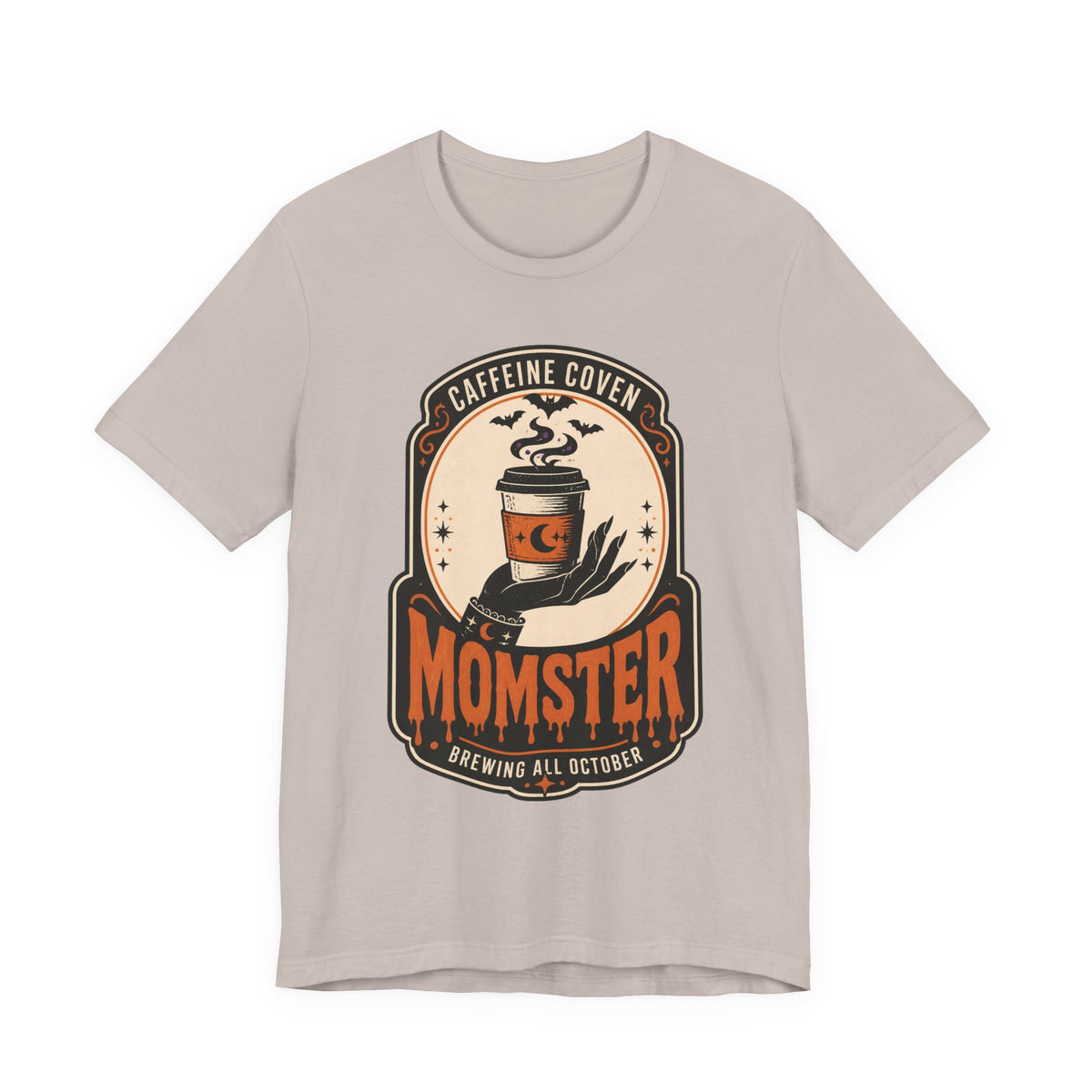 Halloween Momster Coffee Caffeine Shirt