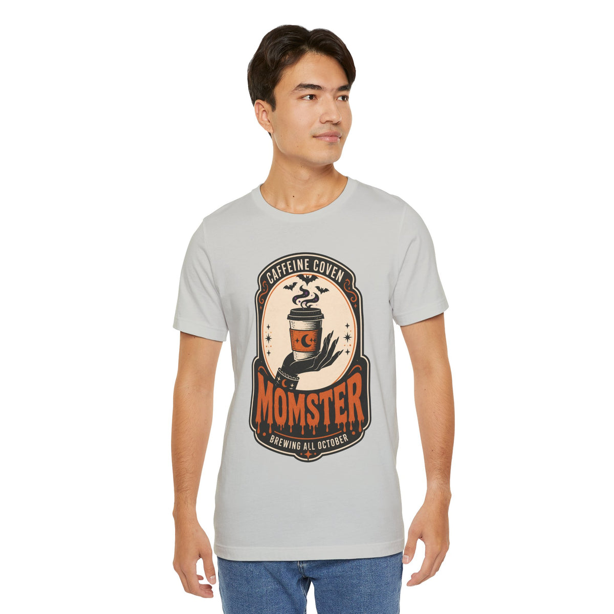 Halloween Momster Coffee Caffeine Shirt