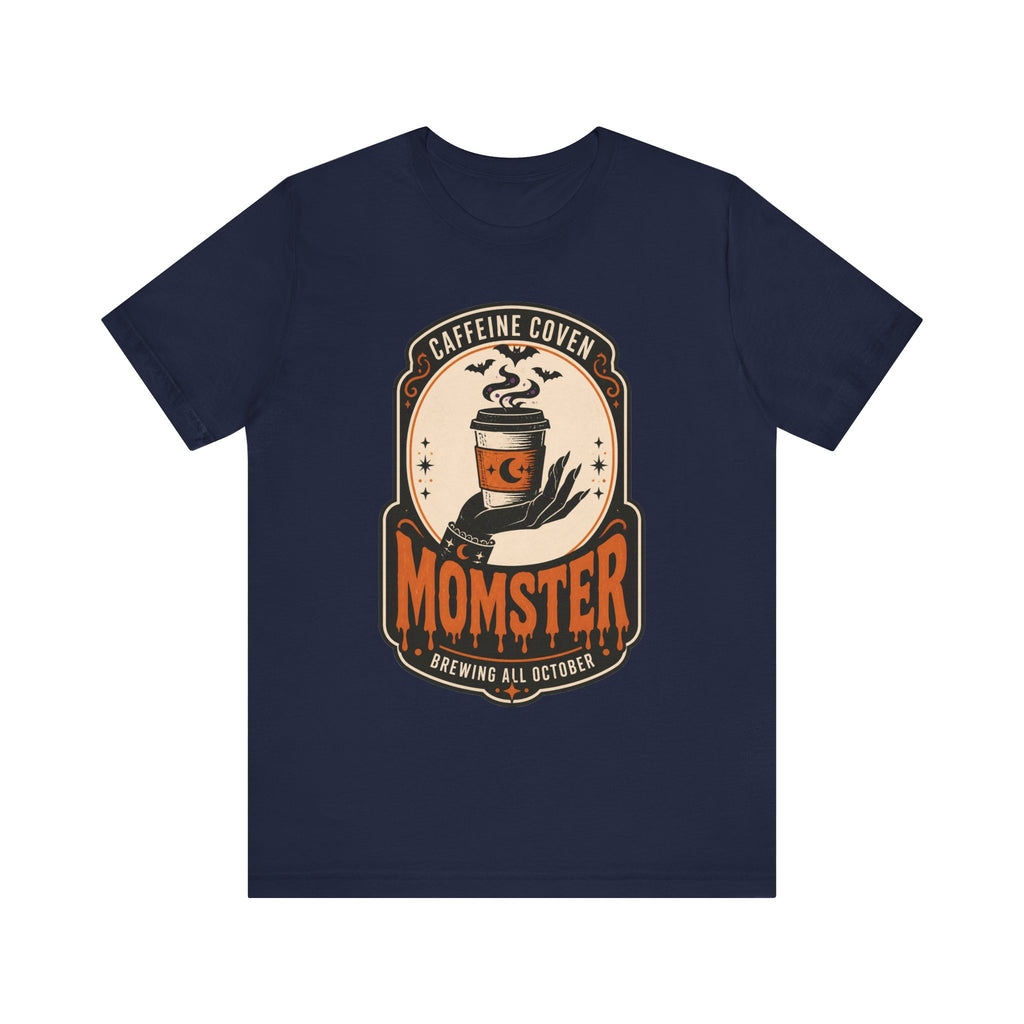 Halloween Momster Coffee Caffeine Shirt