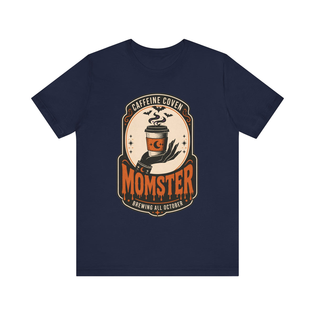 Halloween Momster Coffee Caffeine Shirt