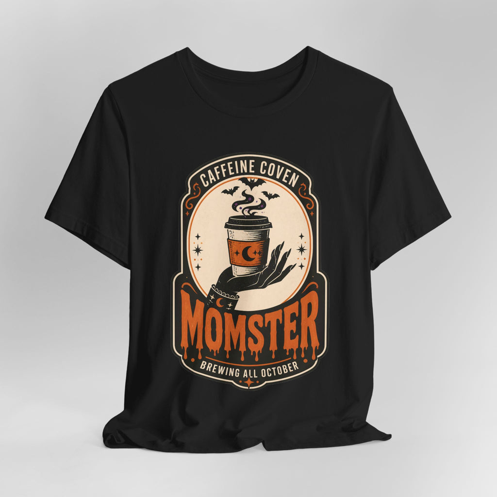 Halloween Momster Coffee Caffeine Shirt