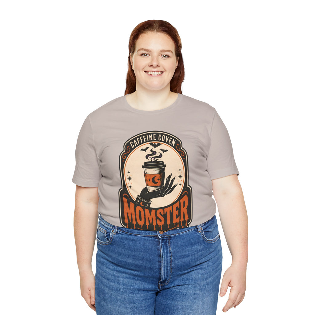 Halloween Momster Coffee Caffeine Shirt