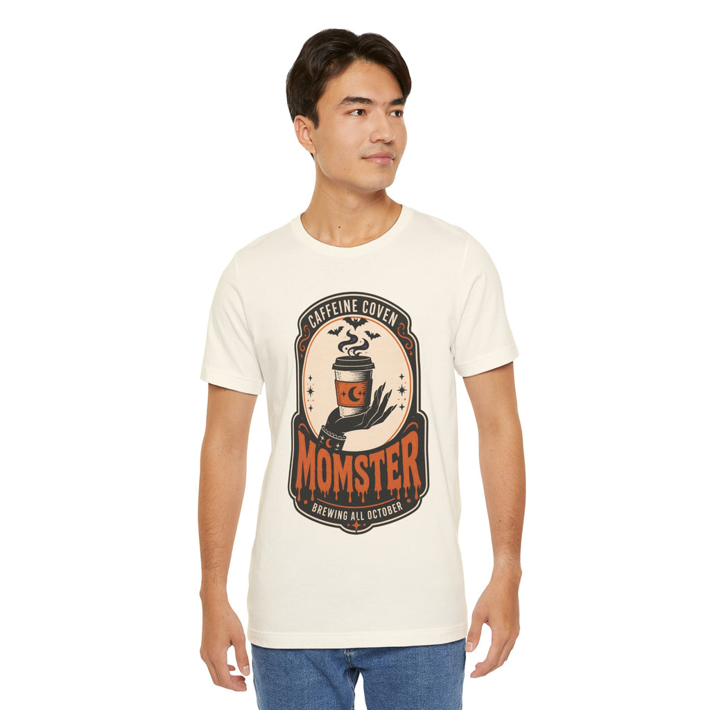 Halloween Momster Coffee Caffeine Shirt
