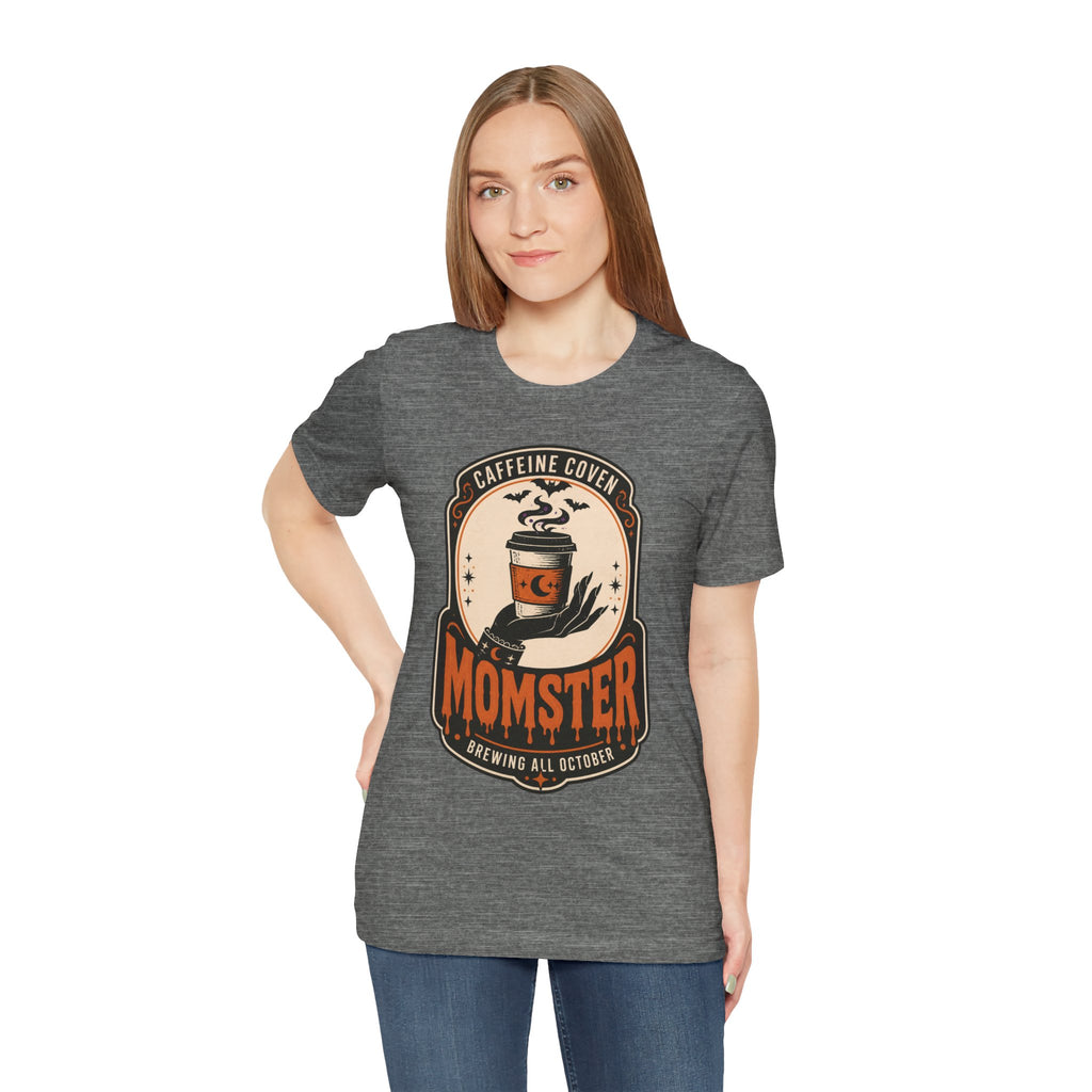 Halloween Momster Coffee Caffeine Shirt