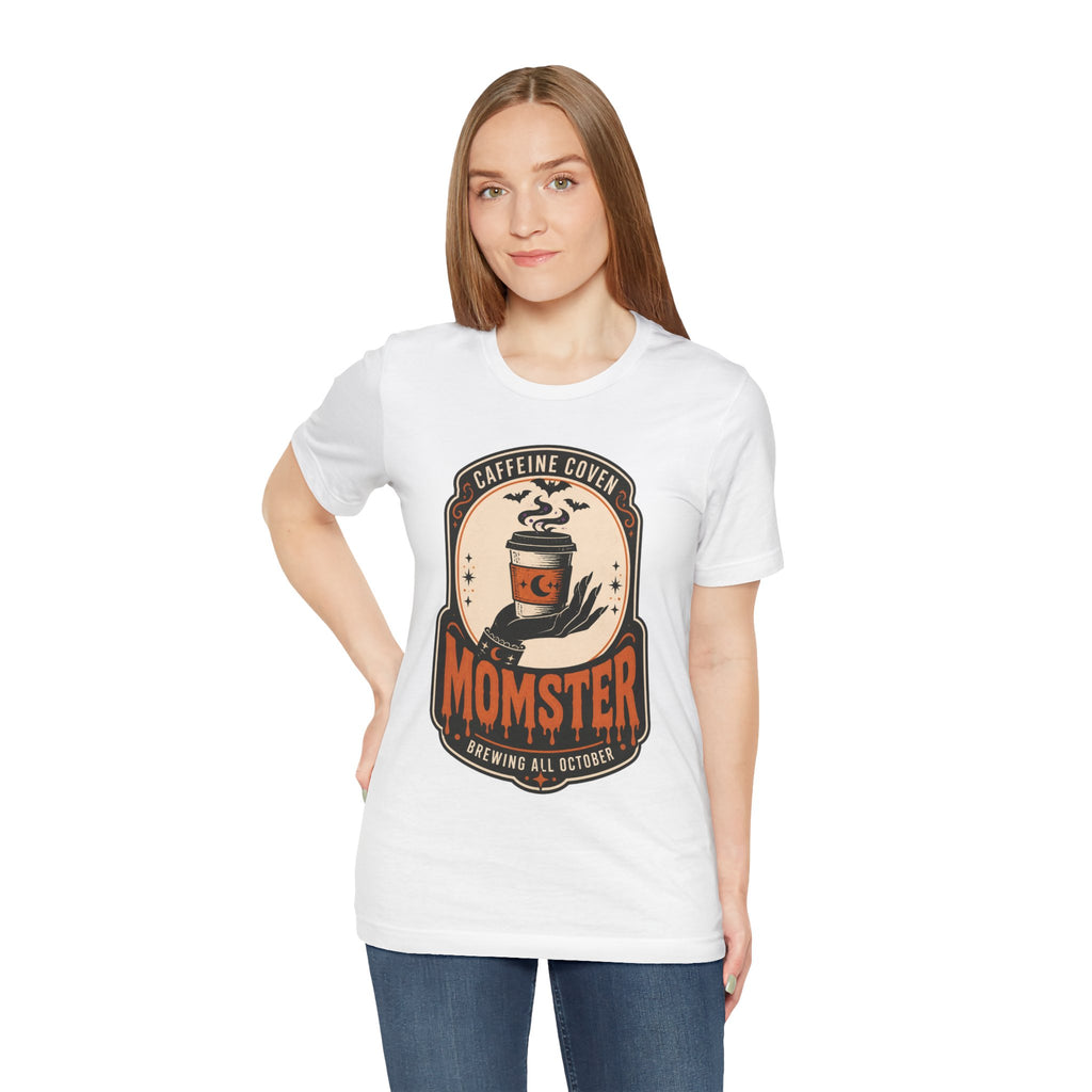 Halloween Momster Coffee Caffeine Shirt